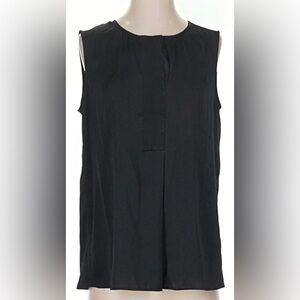 CAbi Black Sleeveless Blouse, Large